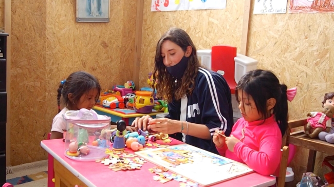 Aktivajxo en la escuelita