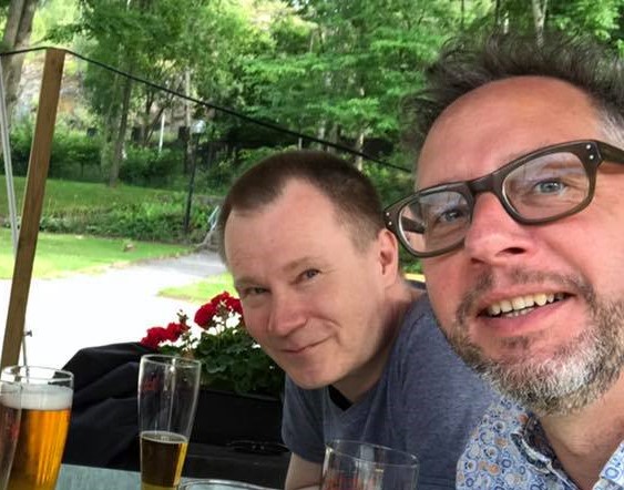 Per Aarne Fritzon kaj Martin Wiese